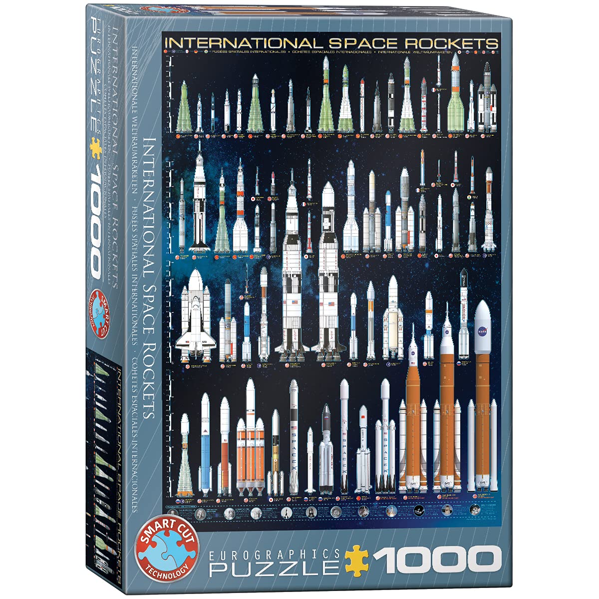 EuroGraphics 6000-0588 Cocktails Puzzle, Various, 48 x 68 cm