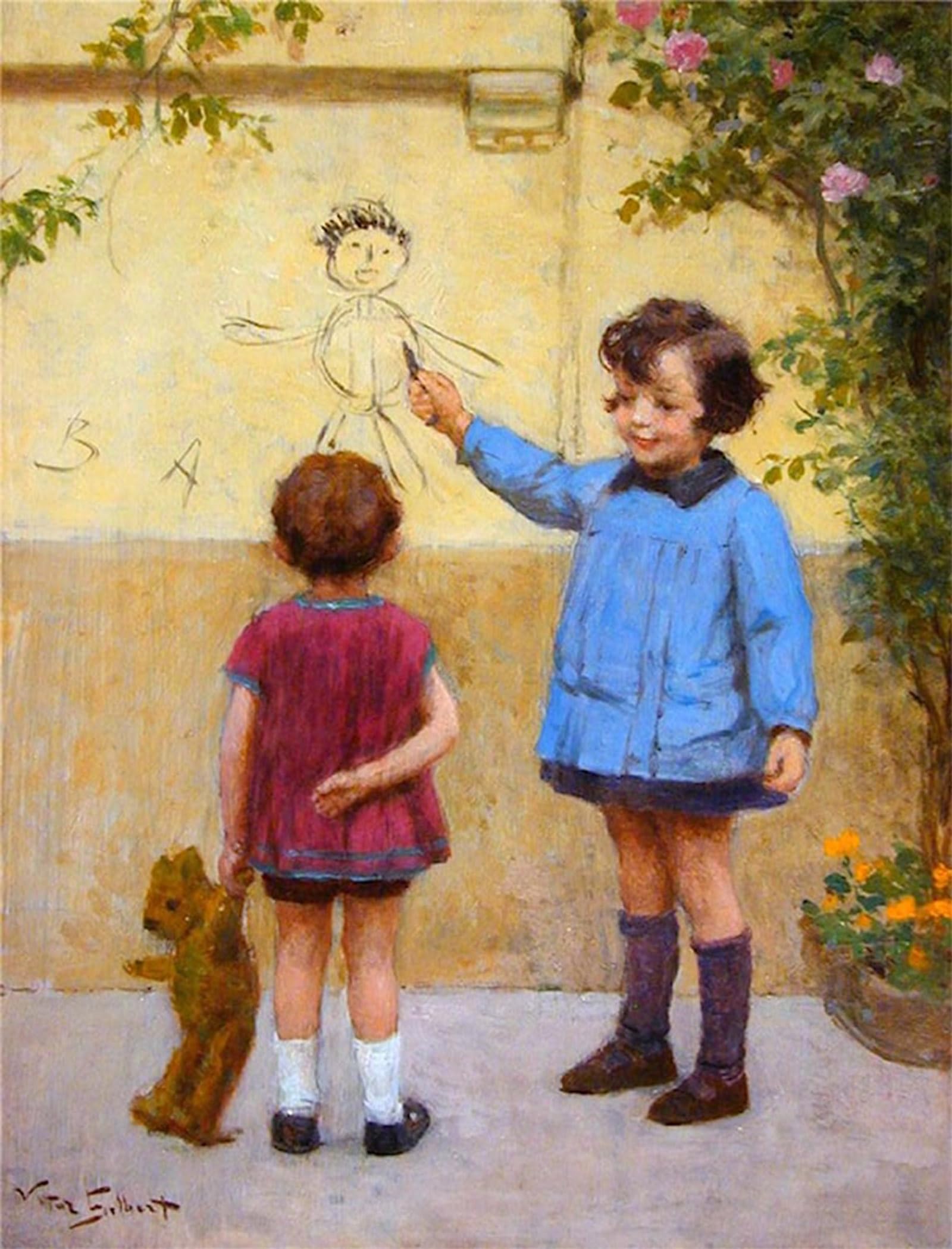 Lienzo Gabriel Gilbert PSVDCTOO con acabado de galería de arte 60x90cm 5