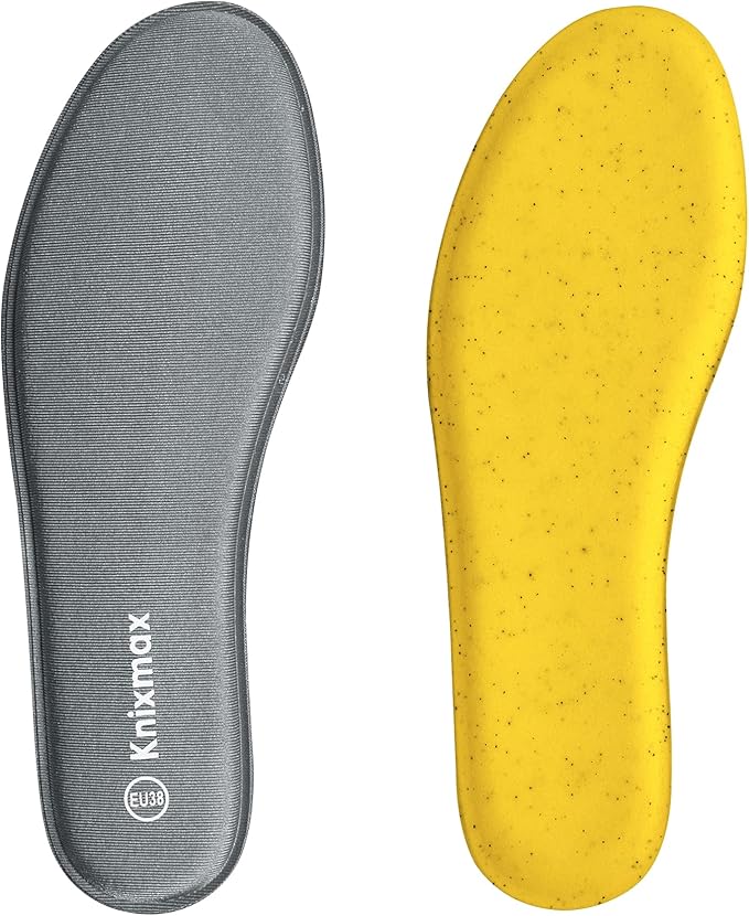 Knixmax Memory Foam Shoe Insoles for Women, Replacement