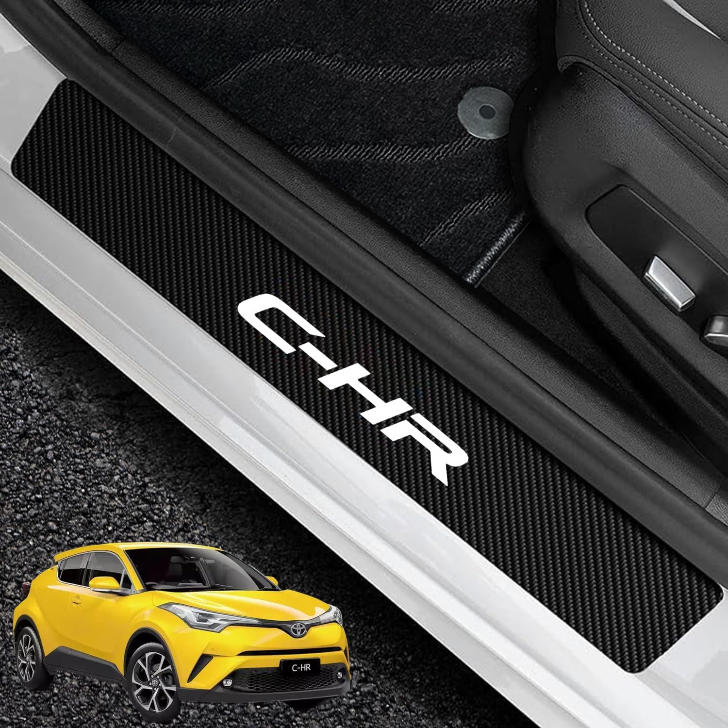 Amazon.co.jp: YUYUWA トヨタに適用 C-HR ZYX10 NGX50 車用サイド 