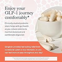 Vista 4 de Youtheory 2X Action Probiotic - GLP-1 Apoyo para la salud intestinal y digestiva* - Probiótico clínicamente estudiado - Fibra prebiótica y extracto