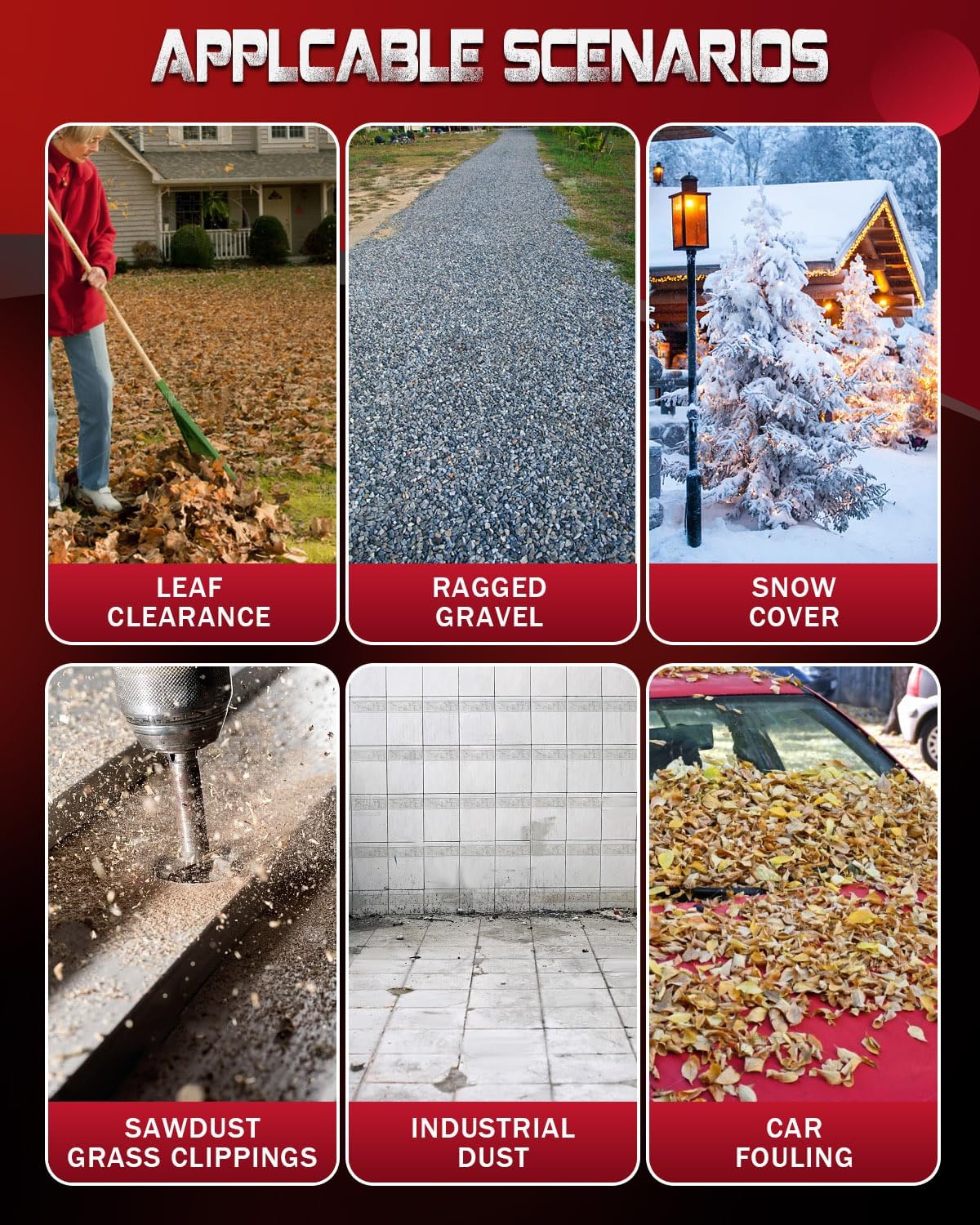 63CC Gas Backpack Leaf Blower, 2-Stroke, 665 CFM, 205 MPH, Variable Speed & Cruise Control, Ergonomic Harness, Reduced Emissions, for Fast Yard Cleanup (TR695 Pro) - Image 7