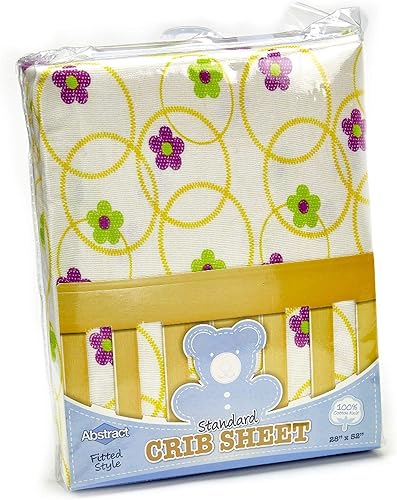 Vista 13 de Abstract Sábanas de algodón para cuna pequeñas – Pack n Play Sábanas bajeras – Sábanas ultrasuaves para cuna para niños y niñas – Universales