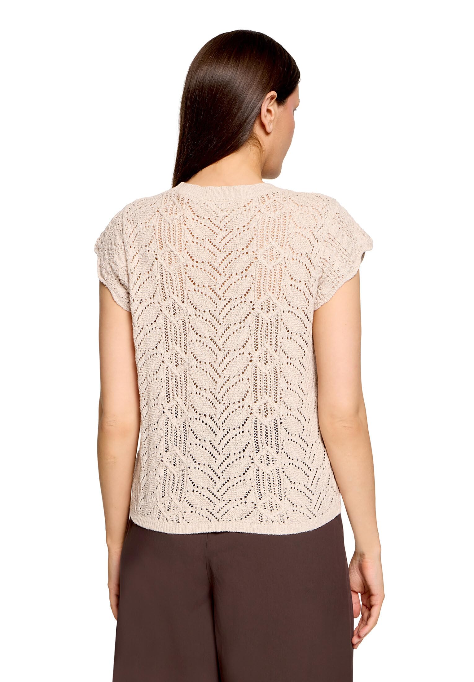Cartoon Damen Feinstrickpullover mit Flügelärmeln