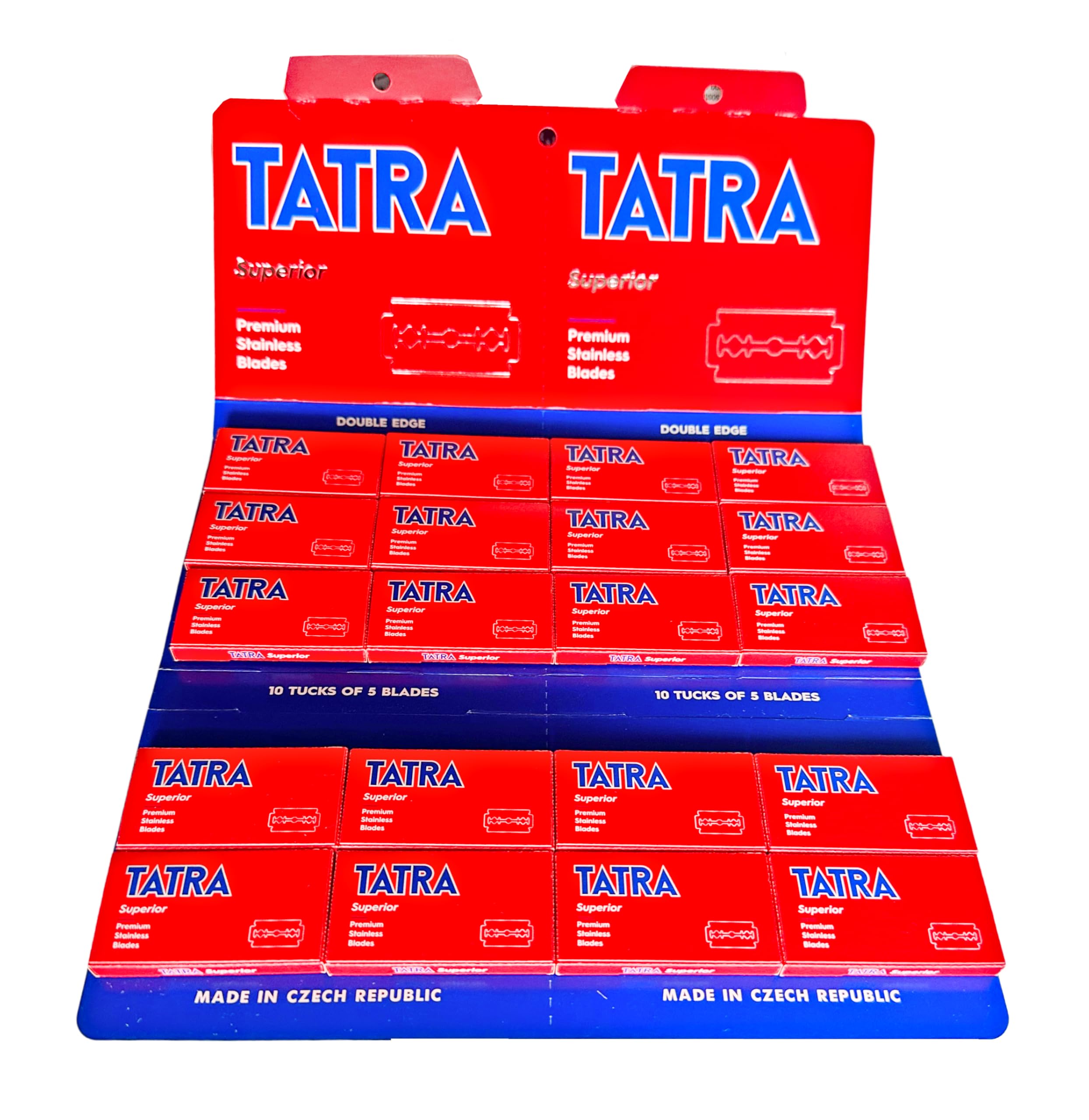 Tatra Superior Double-Edge Razor Blades