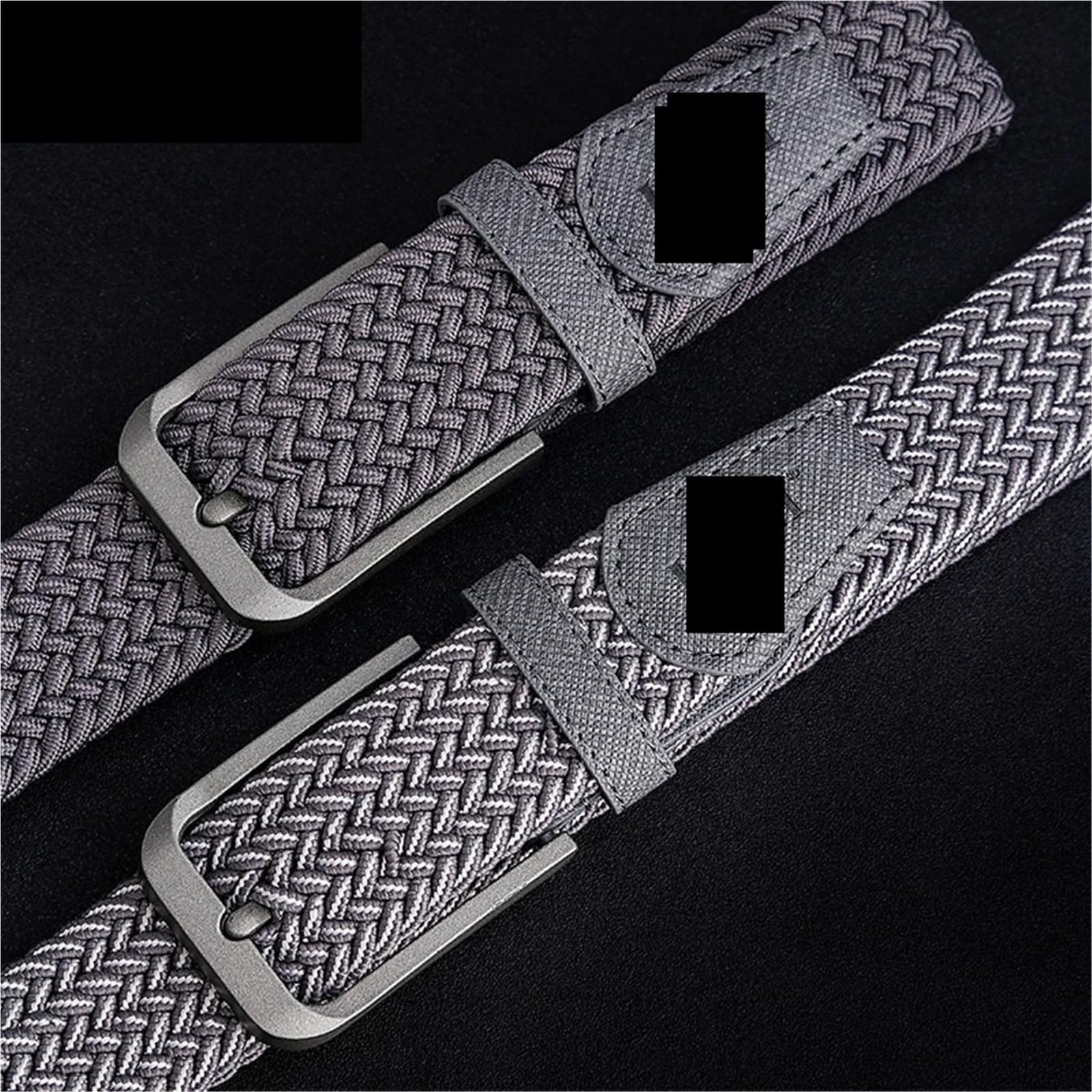 Cintura Tela Canvas Vita Pantaloni Casual Maschili Con Fibbia Ad Ago In Tela Tessuta Elastica Non Porosa Da Indossare Ogni Giorno