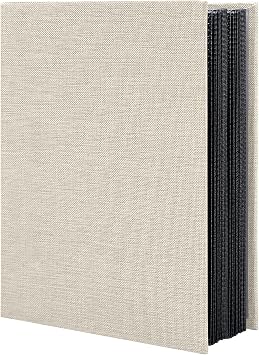 Photo Album 4x6 100 Pockets for Wedding Gifts,Linen Hardcover Picture Albums for Family Anniversary Baby Vacation Pictures