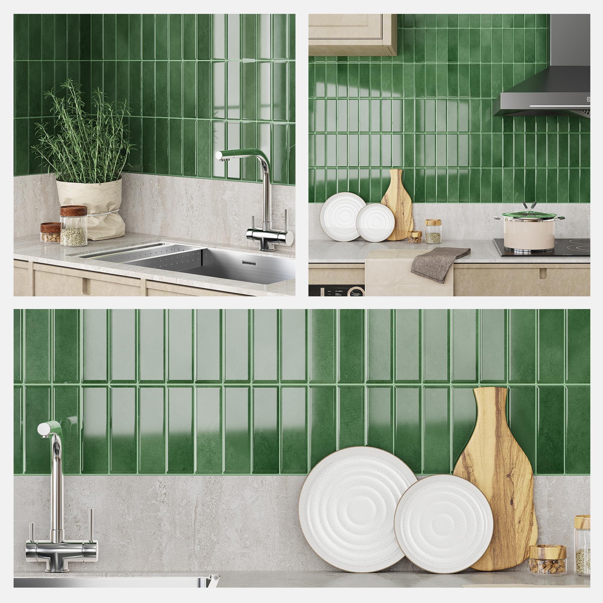 Upgrade Dikkere Schil En Plak Wandtegels Backsplash Voor Keuken En Badkamer Metro Metro Tegels Zelfklevende Tegelstickers 3d Stick On Tiles Splash
