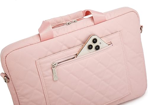 Miniatura 5 de Kinmac Bolsa para portátil de 360 grados Bolsa de hombro acolchada para MacBook Air Pro de 13 pulgadas MacBook de 14 pulgadas y 13 pulgadas-14