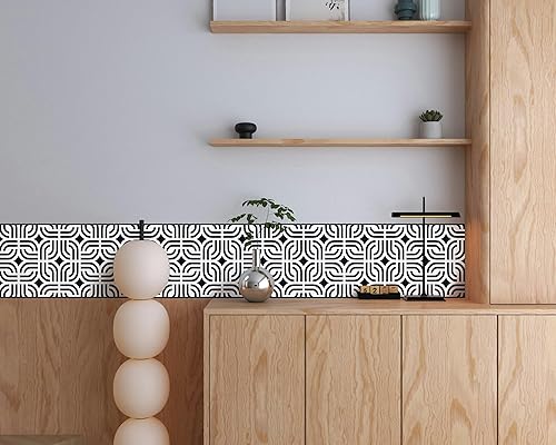 Vista 240 de FLFK Calcomanías de pared para despegar y pegar, para habitación de los niños, calcomanías de peces bajo el mar, 4 x 240 pulgadas (azul)