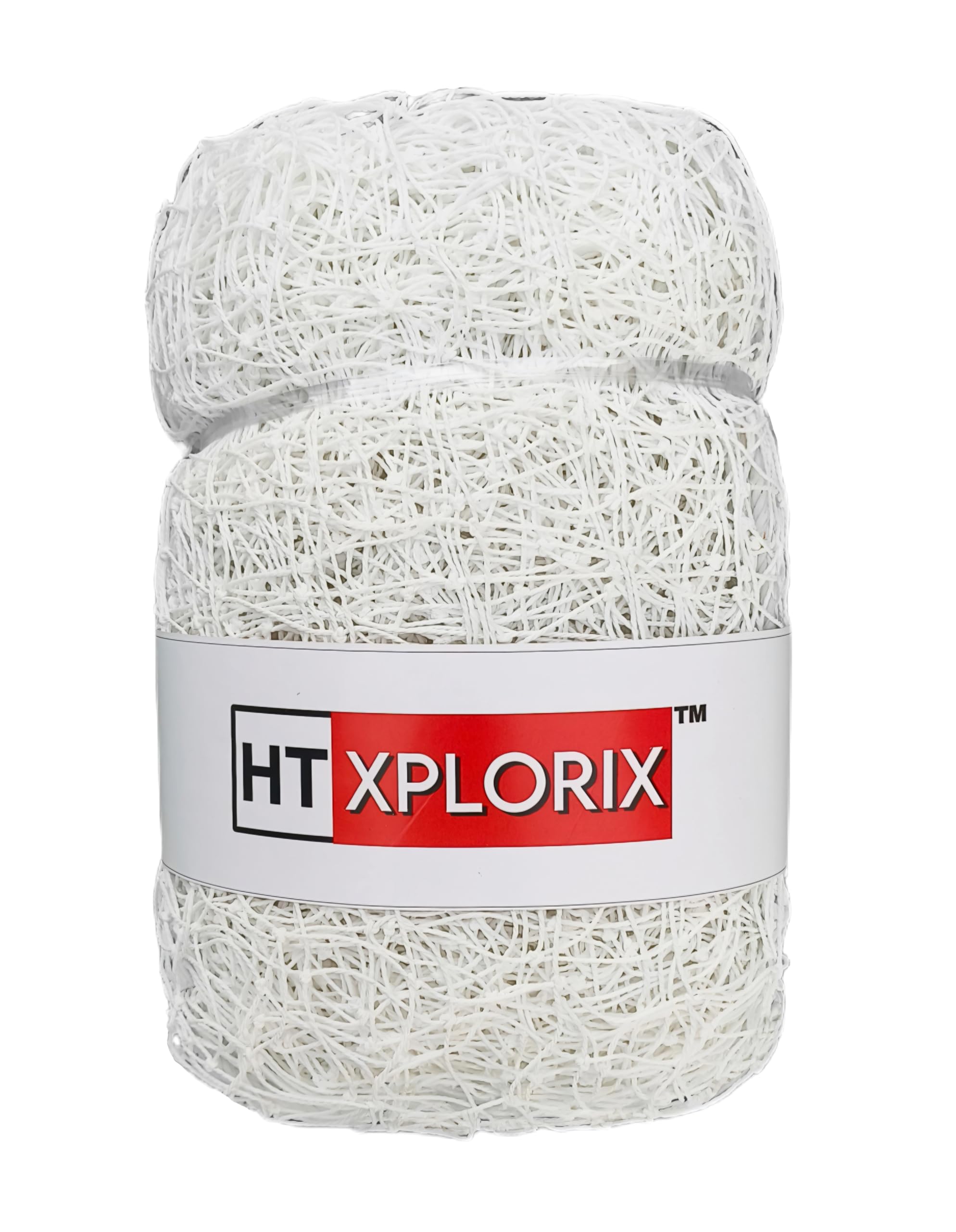 HT XPLORIX™ 6 X 6 FT Nylon Anti Bird net | Pigeon net | Garden net (MESH Size 25mm) UV Stablised Multi Filament with Typing Ropes Attached, Cable tie & Cup hppks for Easy Installation
