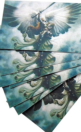 Miniatura 4 de Westmon Works Paquete de 10 tarjetas sagradas de San Miguel Arcángel con oración en la espalda, patrón de la policía y los soldados, fabricado en