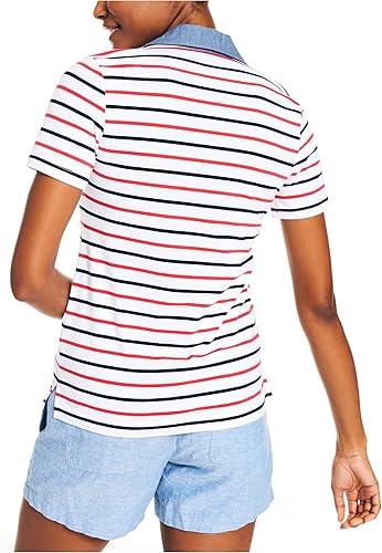 Vista 2 de Nautica Polo de 5 botones para mujer