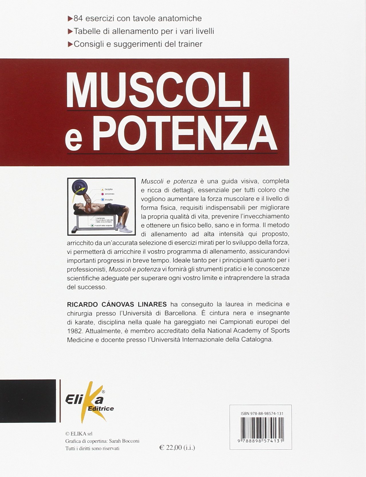 Muscoli e potenza. 84 esercizi con tavole anatomiche