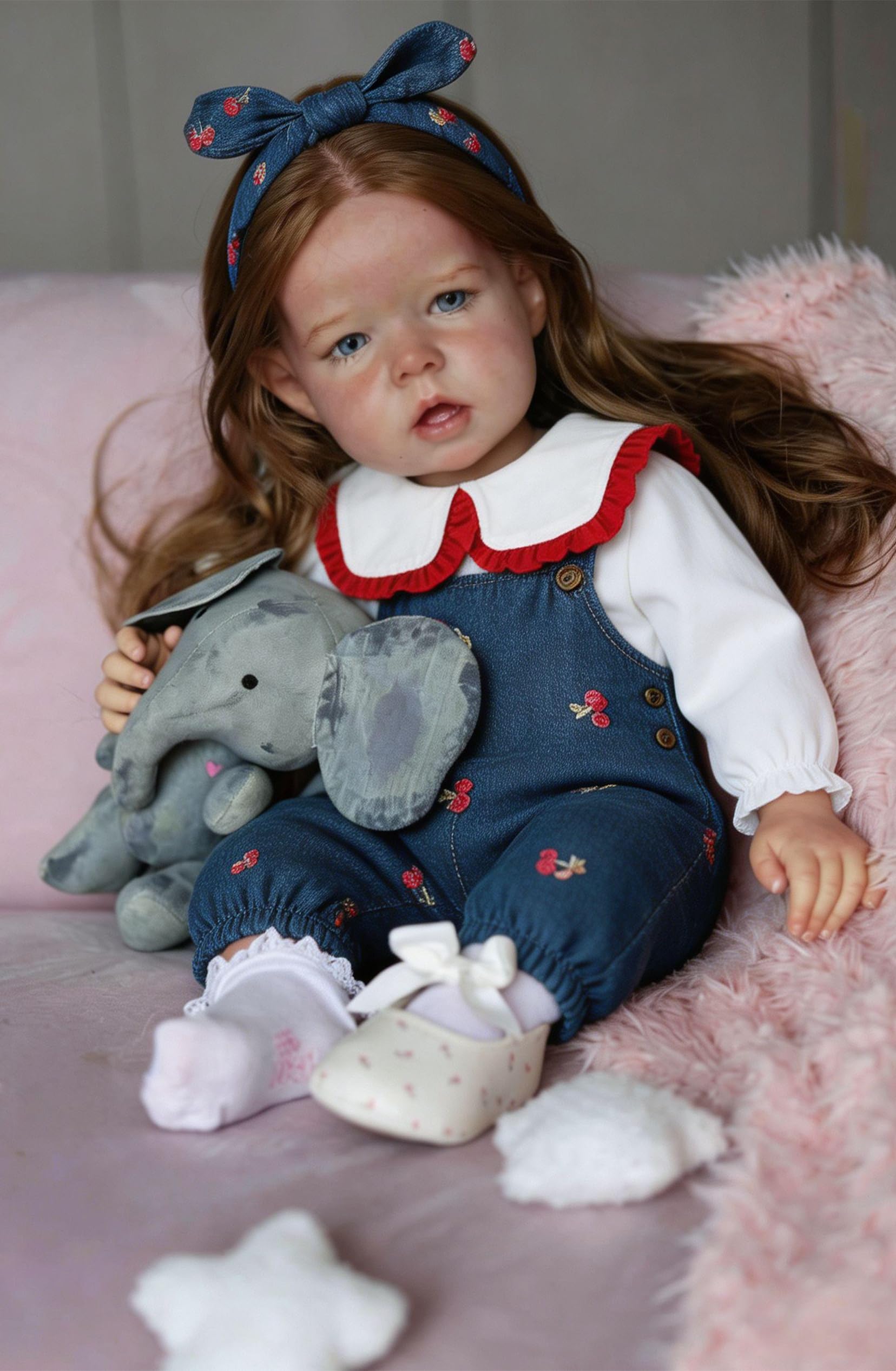 RXDOLL Ogromne lalki Reborn Baby Dolls Maluch Dziewczynka 71 cm Realistyczne lalki niemowlęce, które wyglądają na prawdziwie miękką winylową tkaninę, duży rozmiar, maluch, lalka, prezenty urodzinowe