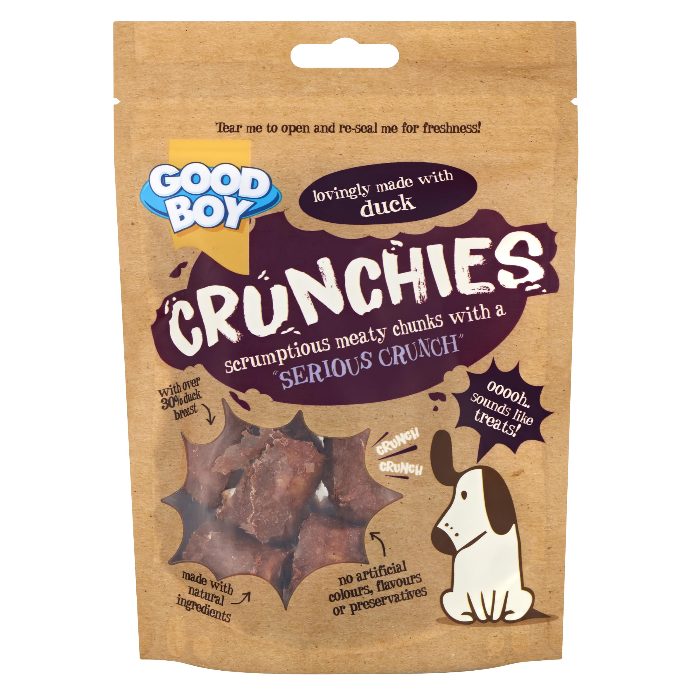 Armitage Goodboy Crunchies Duck Dog Treats - 66G