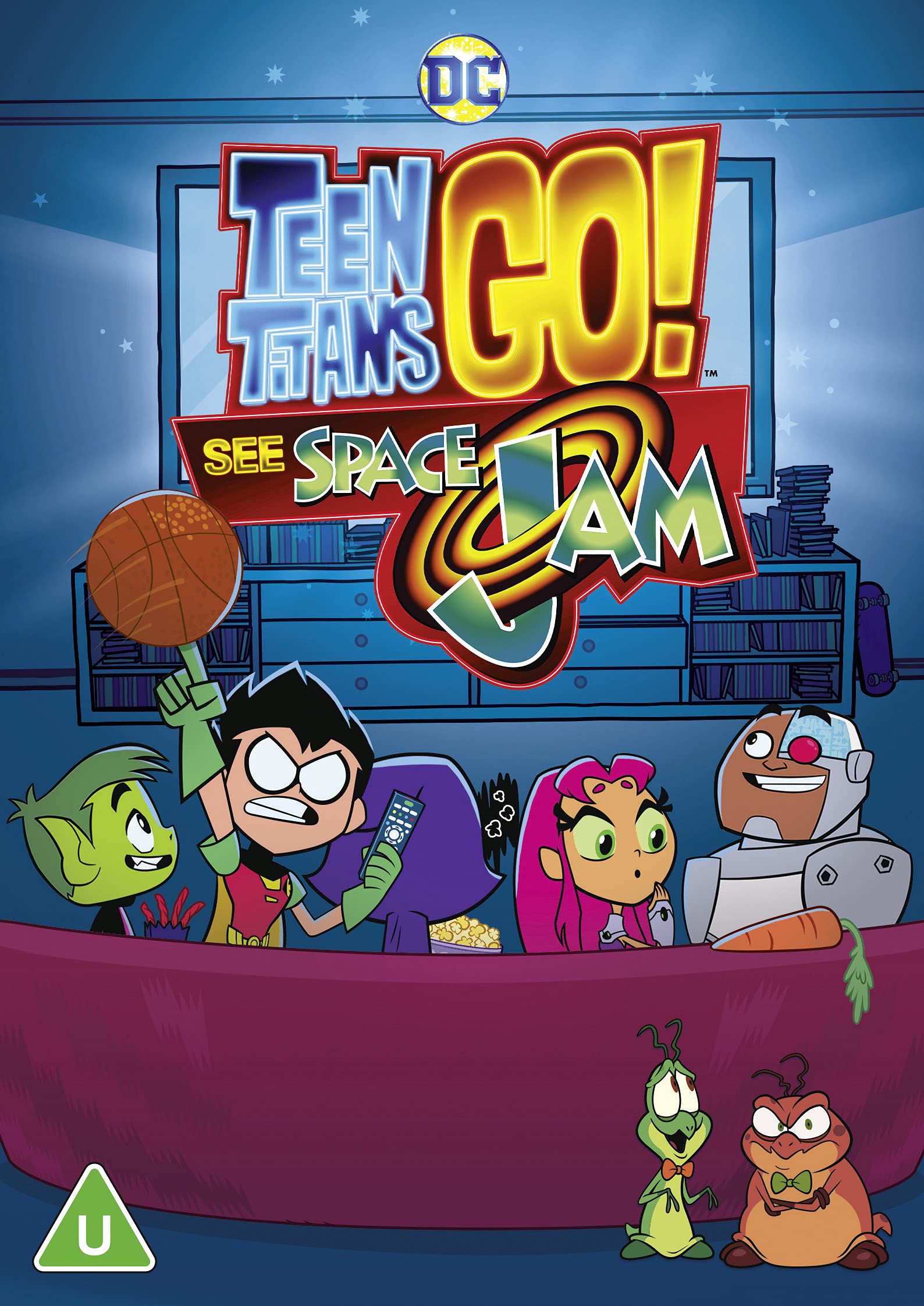 Teen Titans Go! See Space Jam DVD (2021) NEW