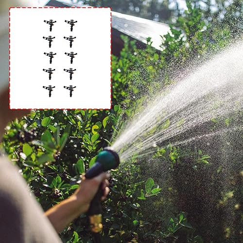 Miniatura 5 de Rotating Sprinkler 26ft Coverage Polystyrene for Efficient Garden Irrigation Whirling Garden Sprinkle Nozzle