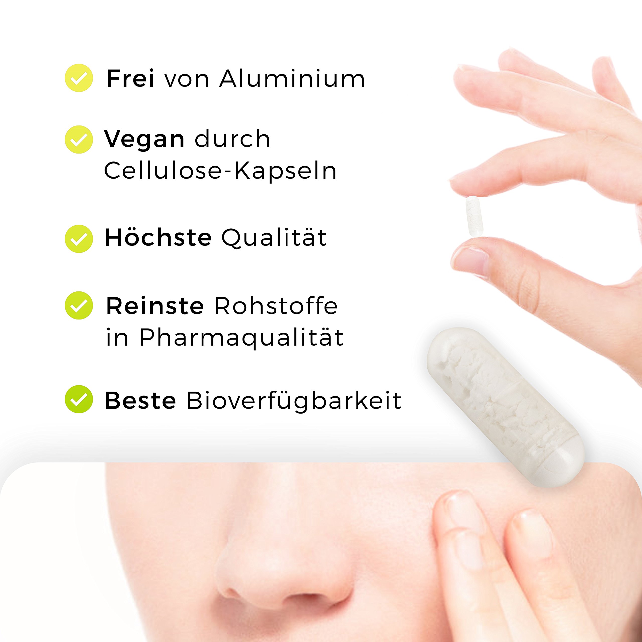 Dr. Rilling Silicium Plus – Kolloidales Silizium mit Calcium & Magnesium, 80 Kapseln, vegan, Made in Germany, Calcium und Magnesium unterstützen Energiestoffwechsel, Muskelfunktion, Zähne & Knochen