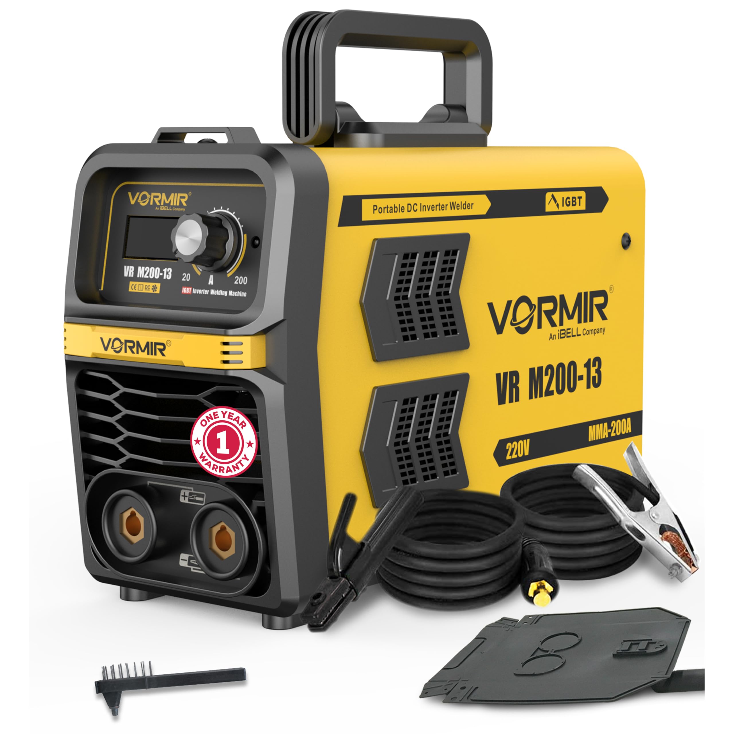iBELL VORMIR VRM200-13 Inverter MMA Welding Machine (Home/DIY) 200A wi