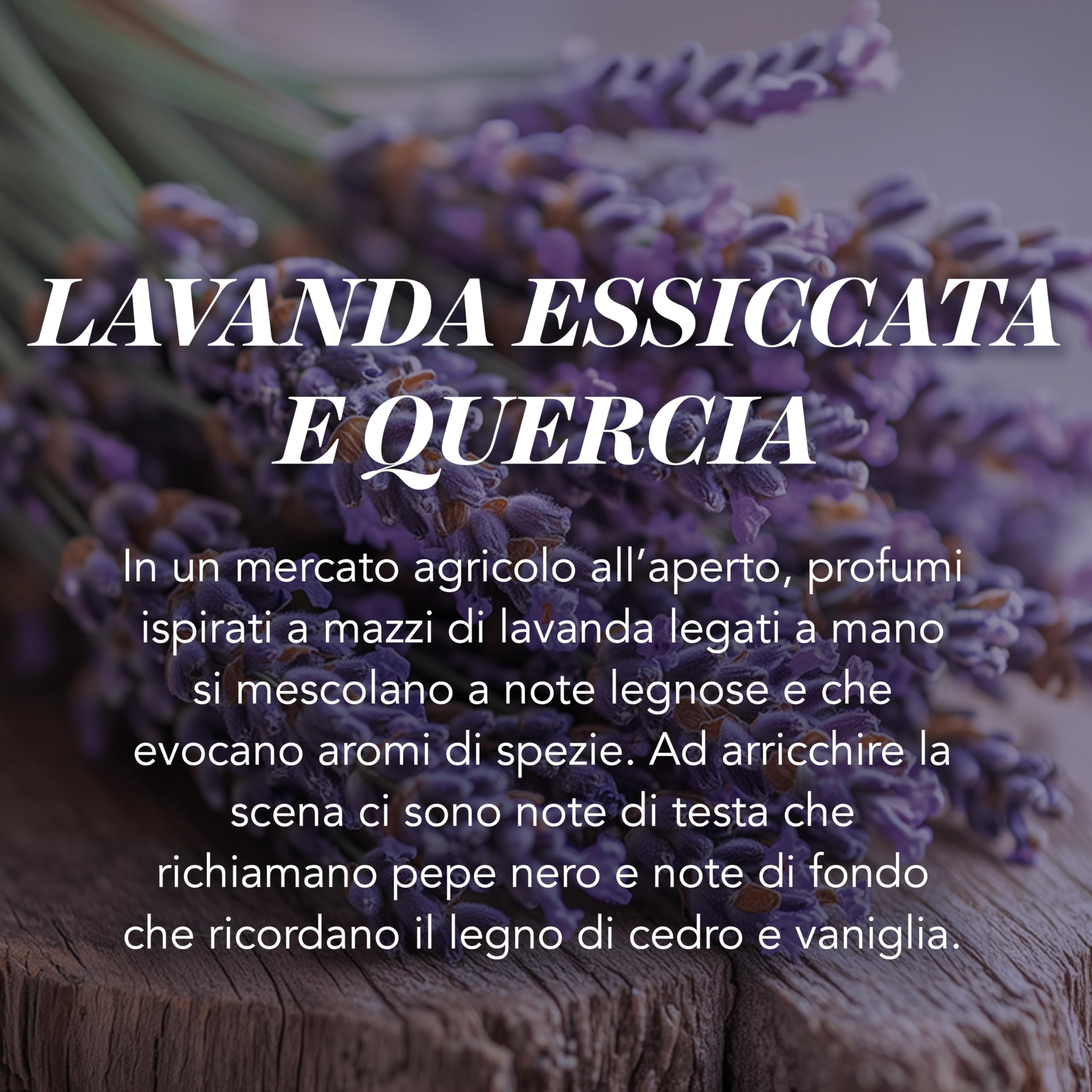 Yankee Candle Candela Profumata in Giara Grande, Lavanda Essiccata e Quercia, Farmers’ Market Collection