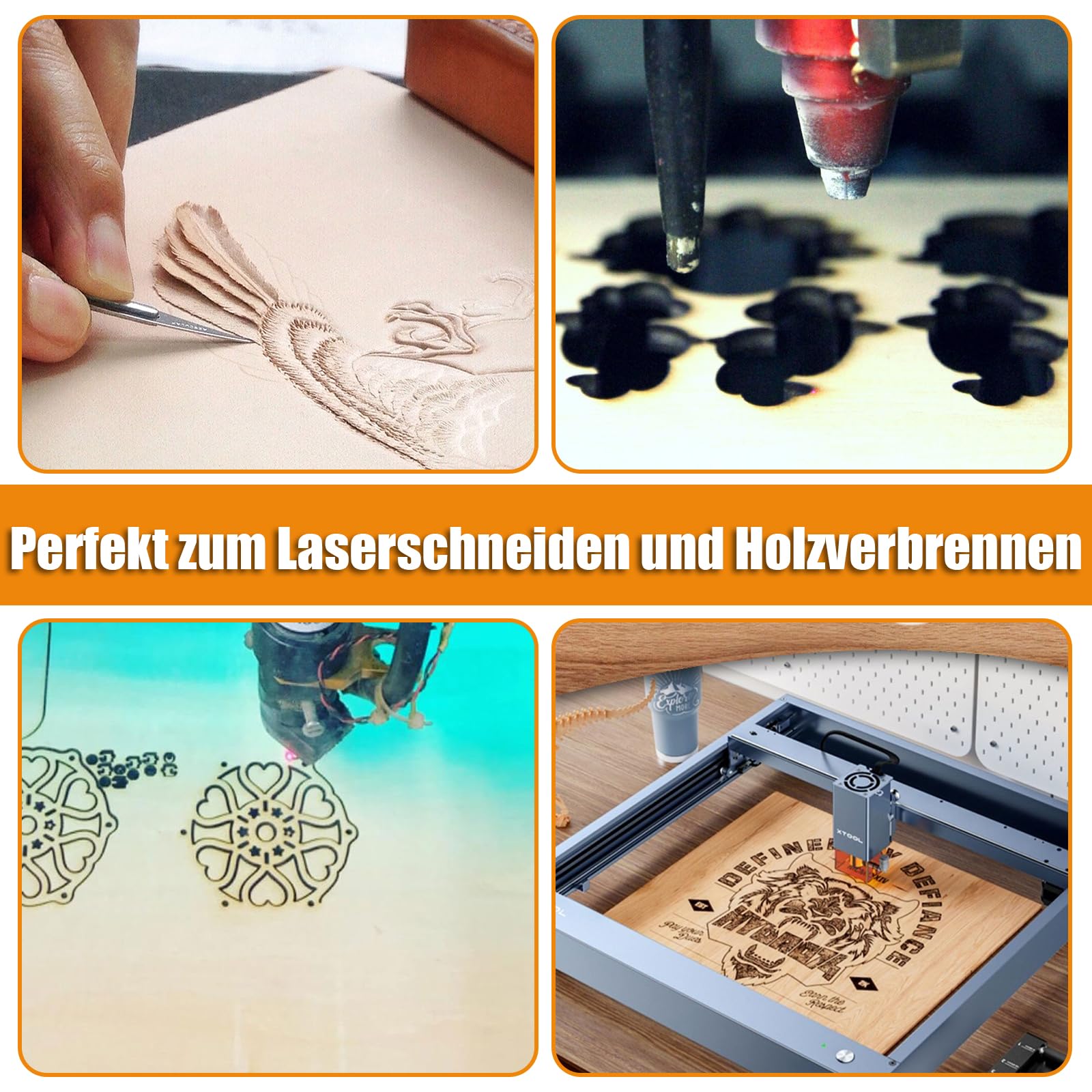 12 Fogli Di Legno Balsa 300x300x3mm - Per Modellismo, Fai Da Te, Artigianato - Foto 3