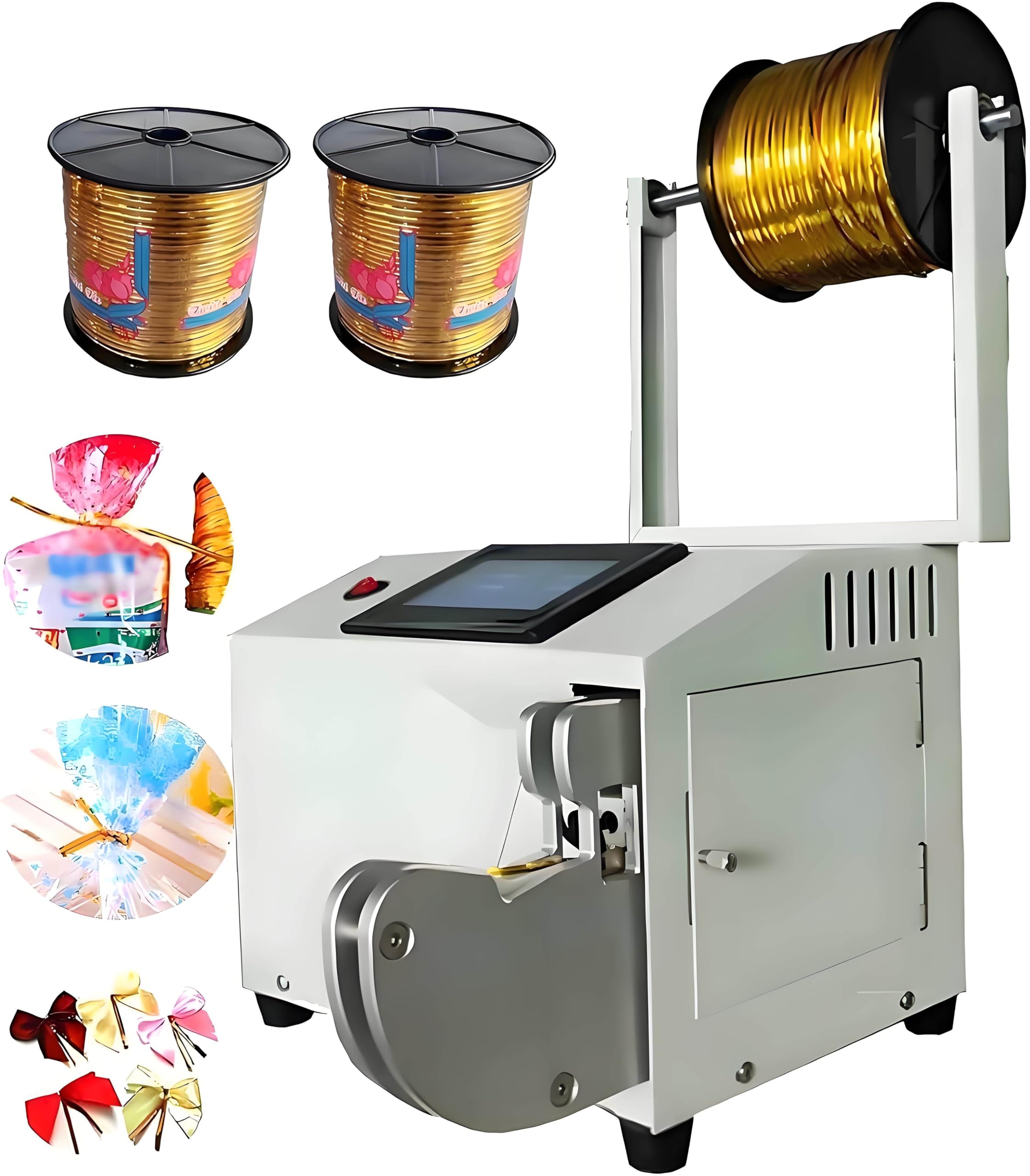 Aserzenith 1 Automatic Twist Tie Machine For Sealing And Bundling Bags, Electric Semi-Manual Operation,For Candy,Toy Packaging