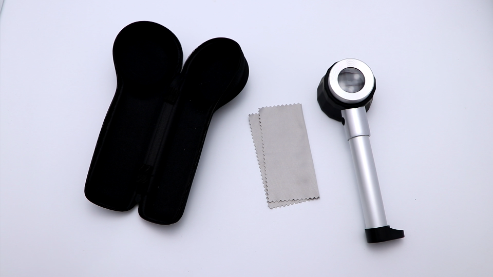 Watch 10X handheld magnifier with scale on Amazon Live