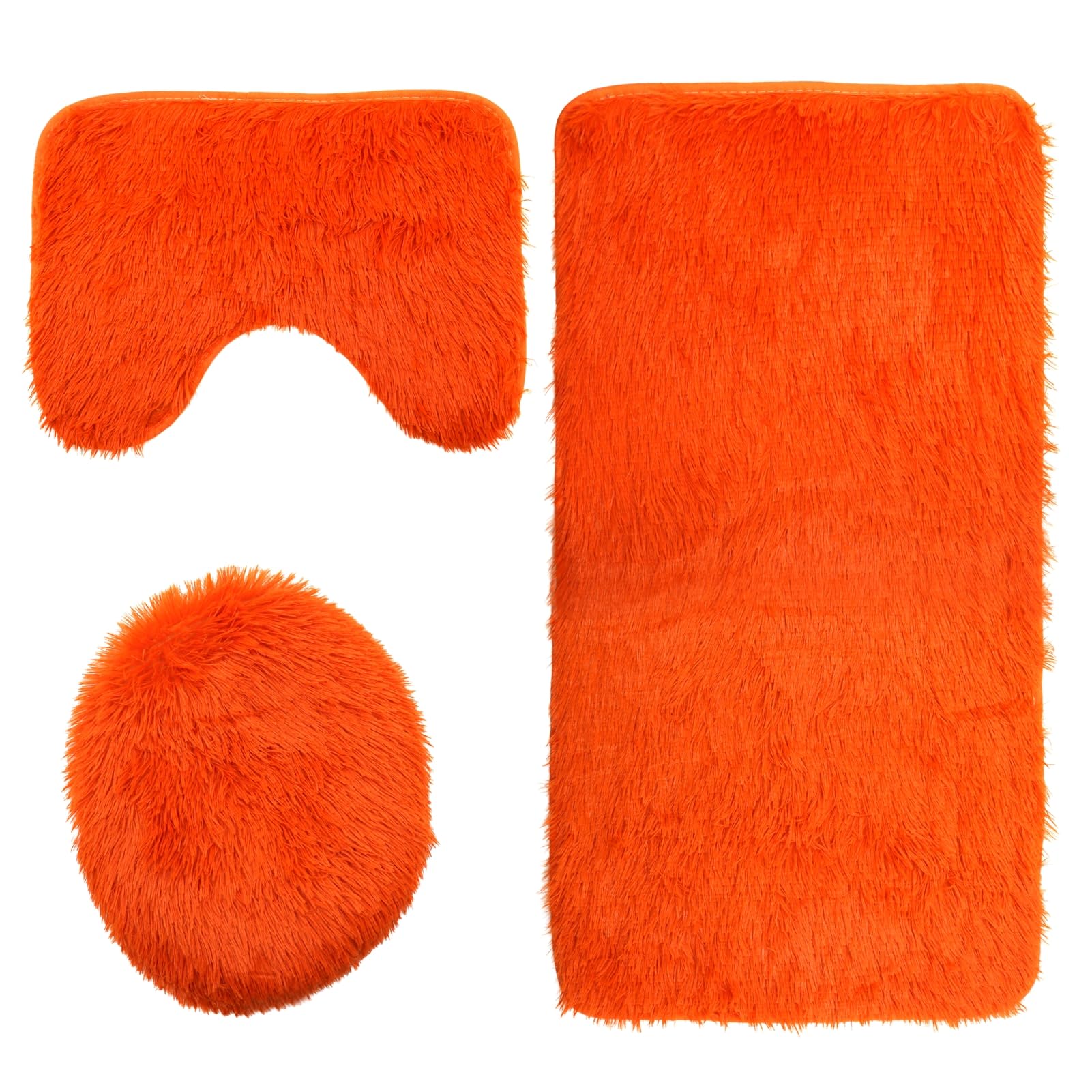 Tapis de bain à poils longs en microfibre Reyox au confort premium