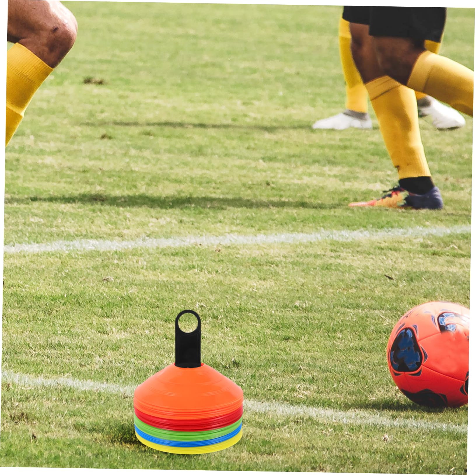 Coni Calcio in Plastica Coni per Allenamento Sportivo Agilità per Calcio e Basket