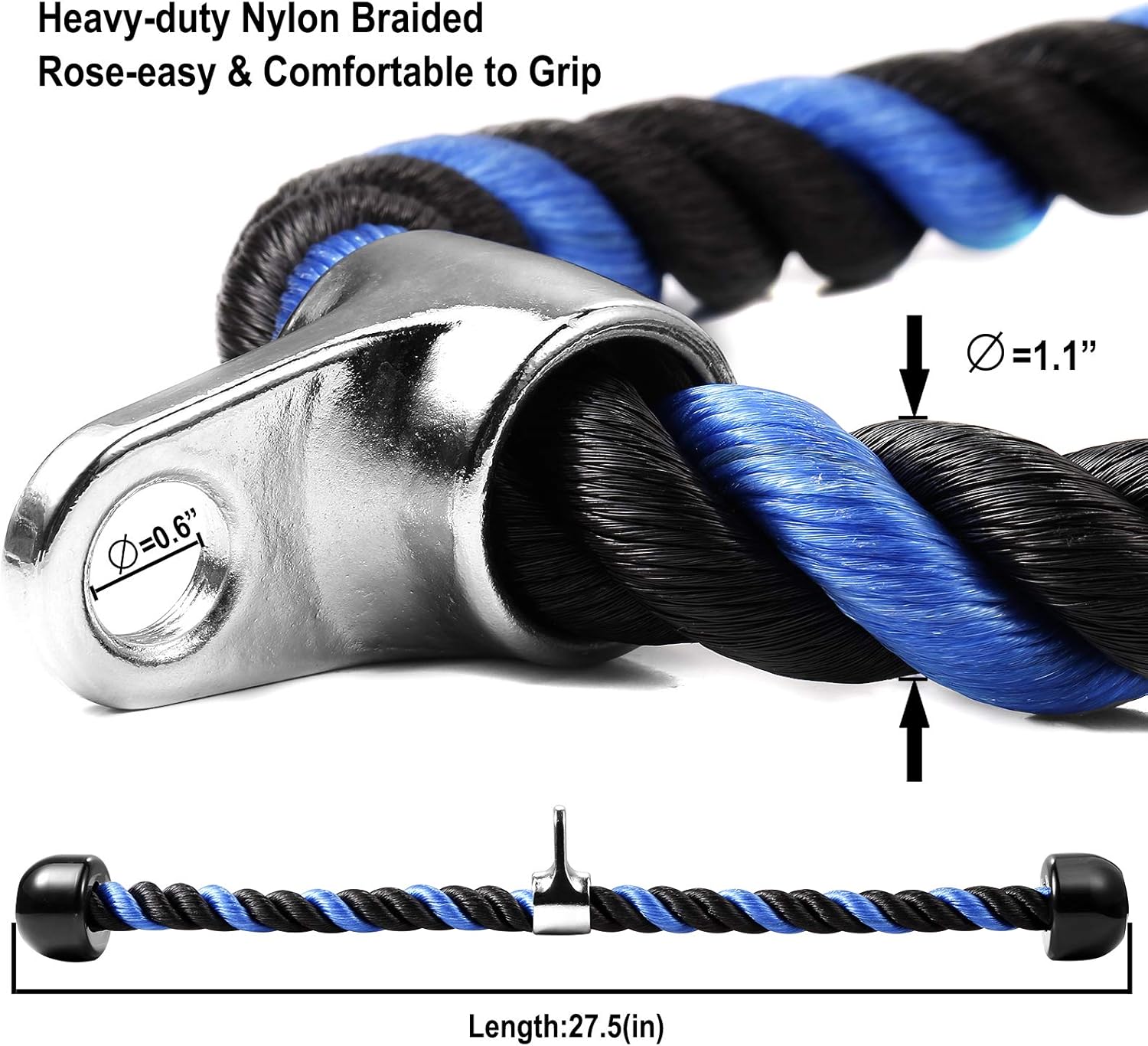 Maximize Your Strength: Review of the Deluxe Tricep Rope Pull Down Cable