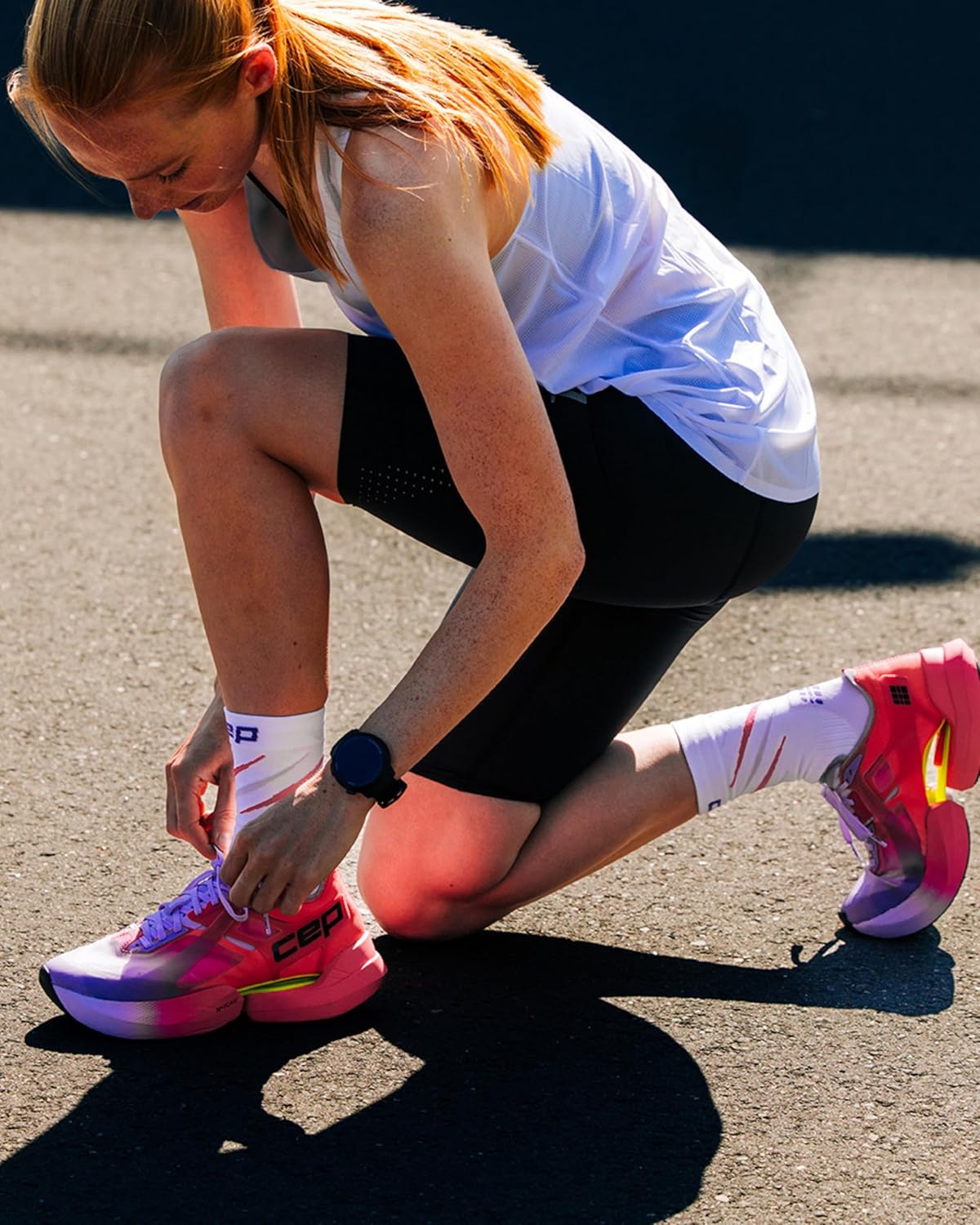 CEP Core Run Limited Edition Mid Cut Compression Socks – Blister Prevention & Support for Men & Women Running Performance - Image 2