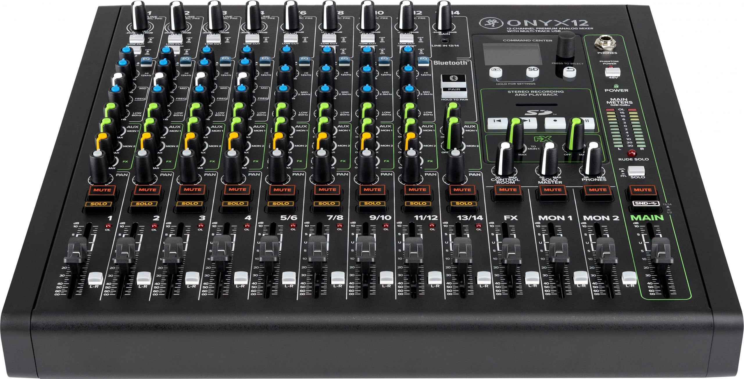 MACKIE Onyx12 12-Canali Analogico con USB Multi-Traccia