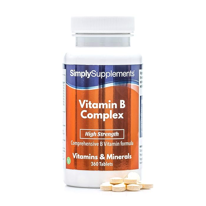 Buy Vitamin B Complex Tablets High Strength Premium Formulation Includes All 8 B Vitamins