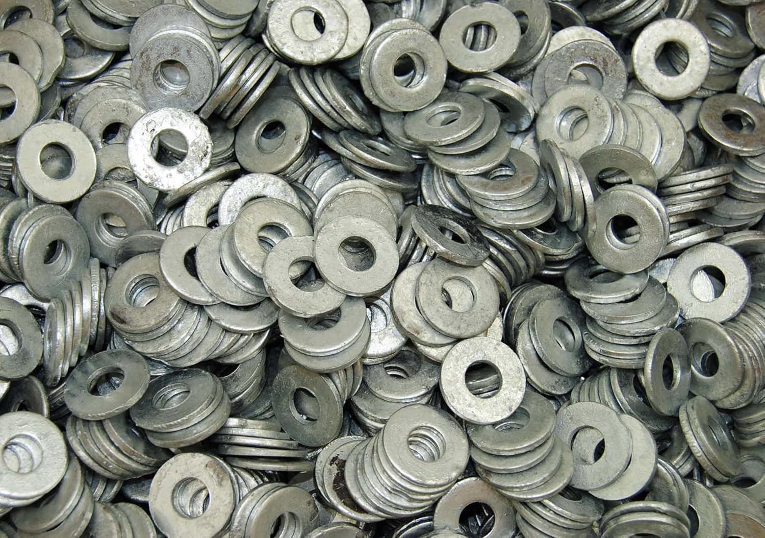 (1000) 1/4" USS Flat Washers - Hot Dip Galvanized