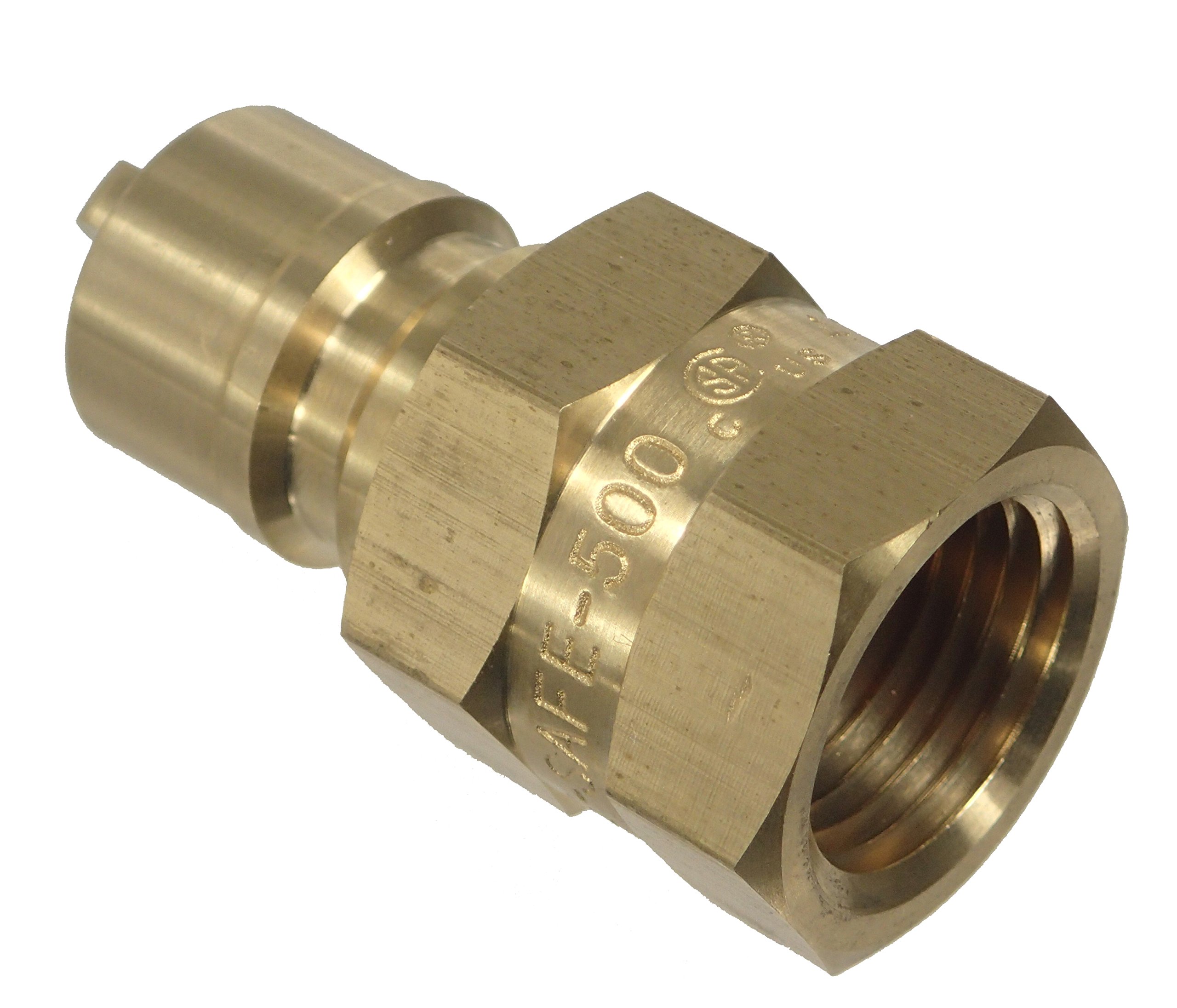 1/2" Quick Disconnect Plug~ Made in USA ~