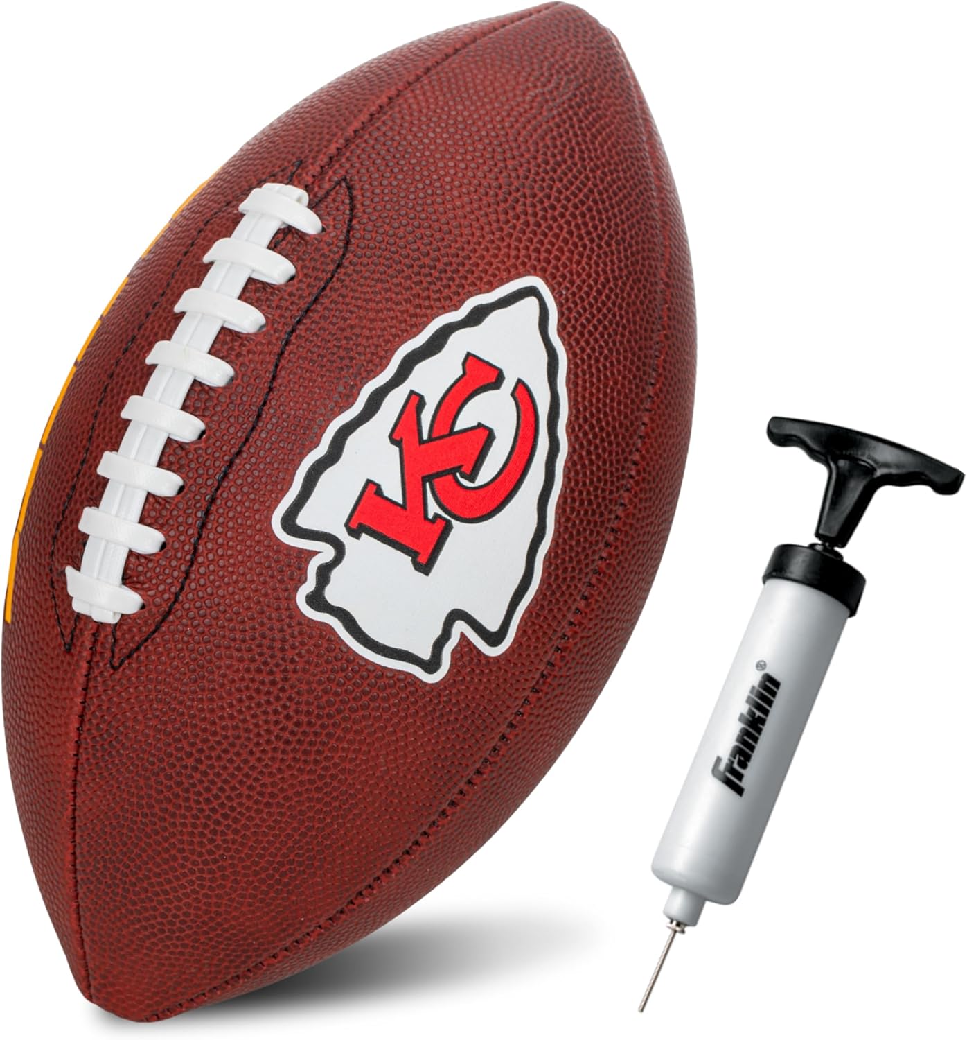 Franklin Sports NFL Football - Youth Junior Size Football for Kids - Official NFL Team Logo + Colors - Fan Shop Ball