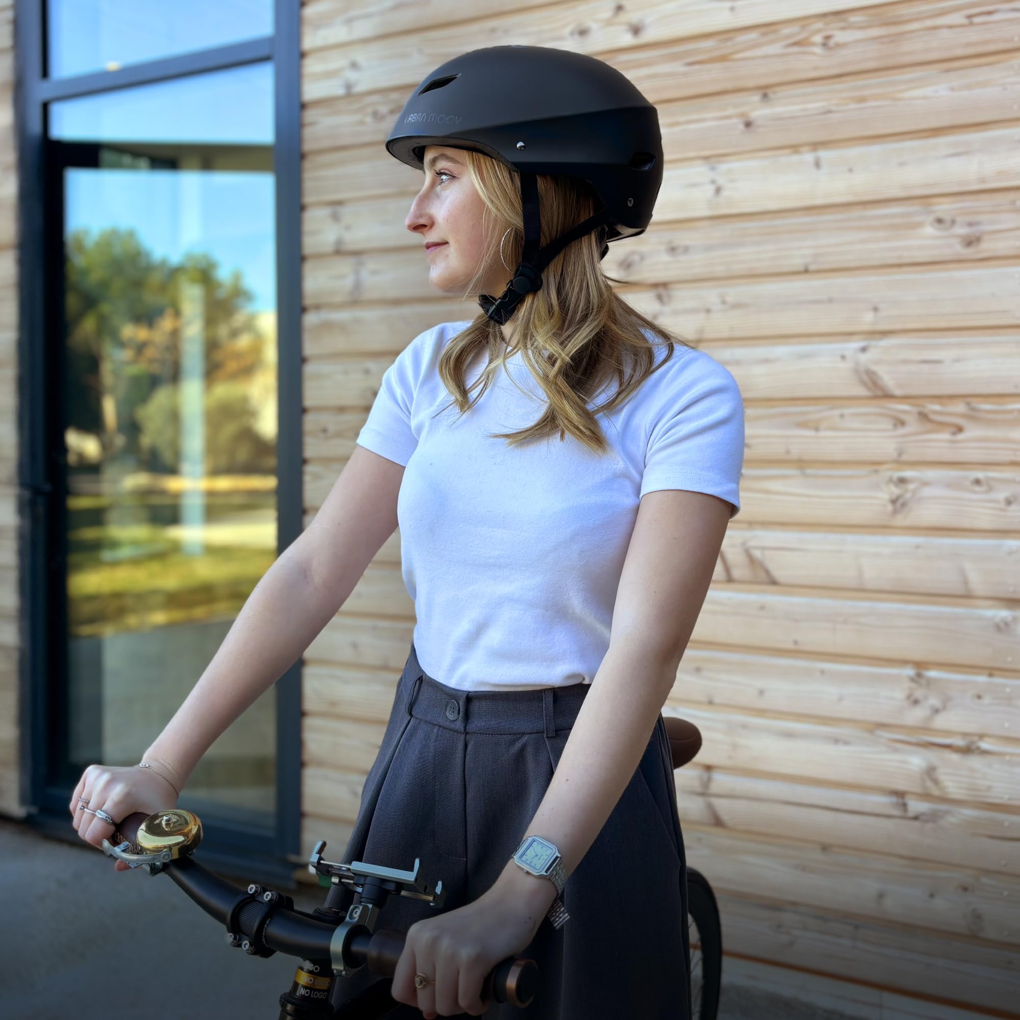 T'nB Veasy Casque de Protection Vélo et Trottinette Électrique Ajustable avec Aérations