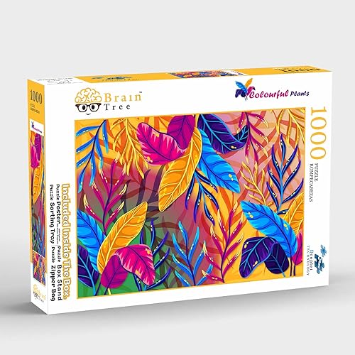 Miniatura 2 de Brain Tree - Rompecabezas colorido de 1000 piezas para adultos - Rompecabezas únicos para adultos de 1000 piezas en adelante con tecnología de gotas