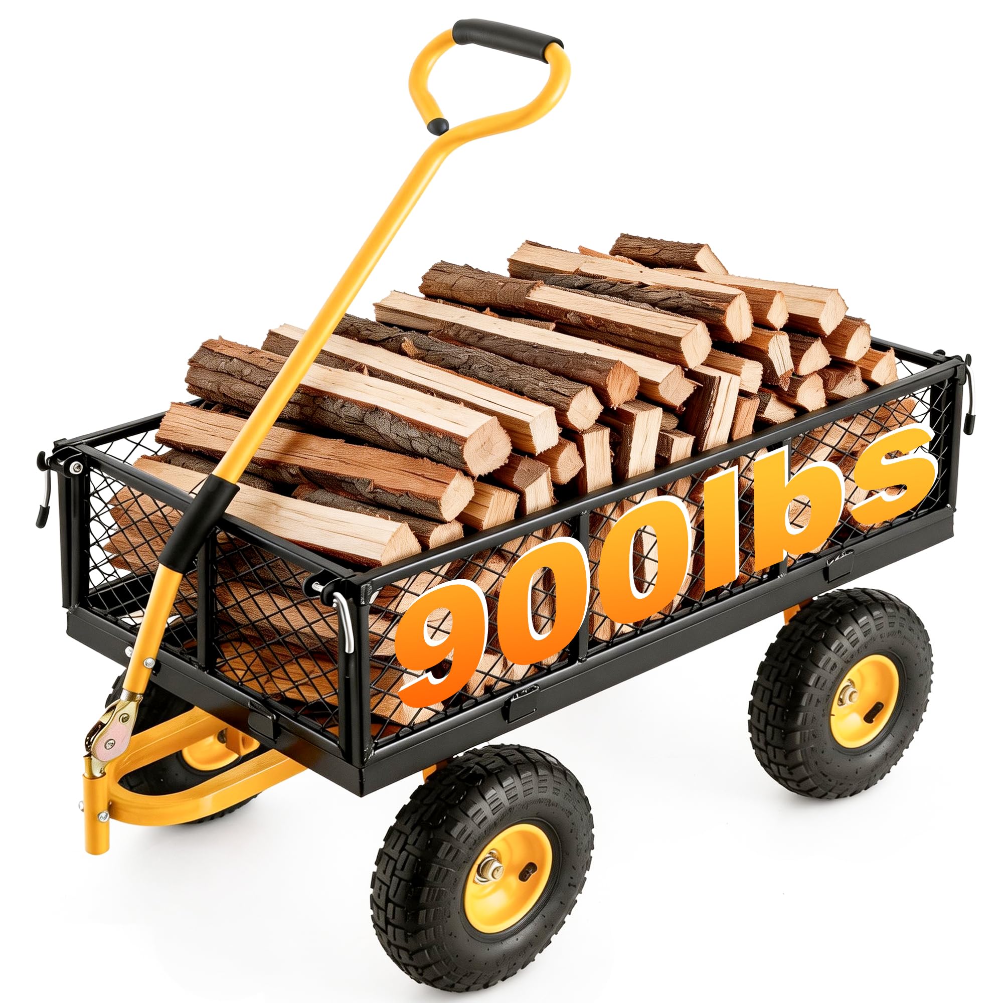 DIAMONDFORGE 900lbs Heavy Duty Garden Cart