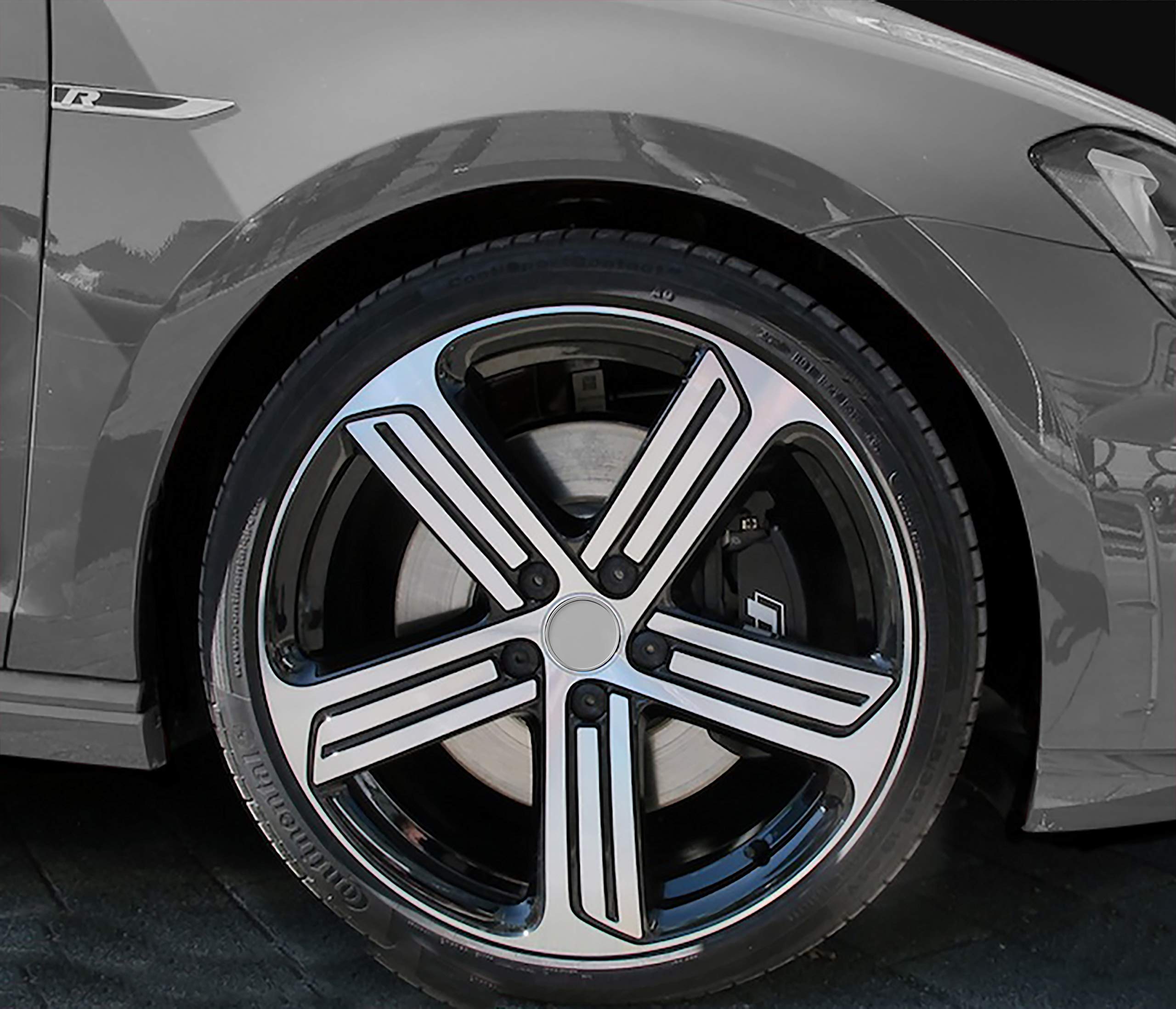 4x Mozzo Ruota Cap Coprimozzo Copricerchio 60mm Grigio Per Renault - Foto 2