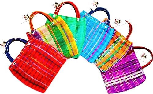 Alondra's Imports Nuevo (TM) de diseño único, mini bolsas mexicanas para dulces (bolsas mexicanas para dulces - Bolsas mexicanas Mercado - Bolsas de