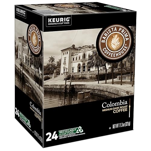 Miniatura 12 de Barista Prima Coffeehouse Colombia Coffee Keurig Cápsulas K-Cup de una sola porción, 96