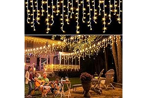 Christmas Icicle Lights Outdoor: Illuminate Your Holiday Display!