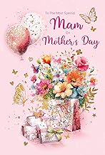 Cherry Orchard | MAM Mother's Day Card | Mothering Sunday Card | Elegant Flowers and Butterflies | Luxury Insert | Complete with Envelope
