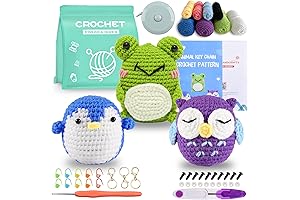 Crochet Kit for Beginners: Fun and Easy Knitting Patterns for Kids and Adults