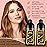 Blonde Brown Hair Dye Shampoo 3 in 1, Instant Hair Color Shampoo for Women Men, Natural Color Shampoo Hair Dye, Grey Hair Coverage in Minutes, Herbal Formula (17.6 FL OZ)