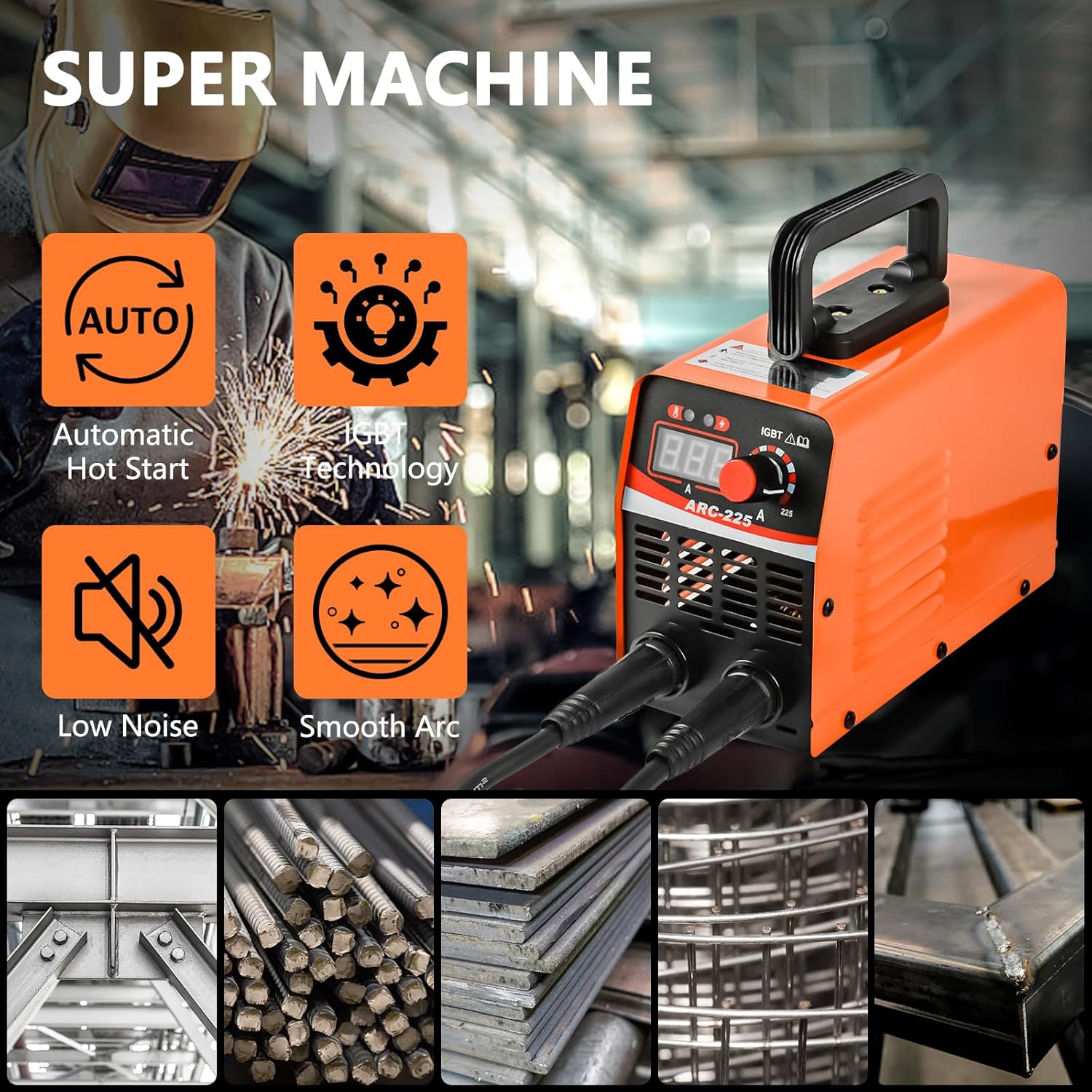 An Arc Welder with Advanced Features