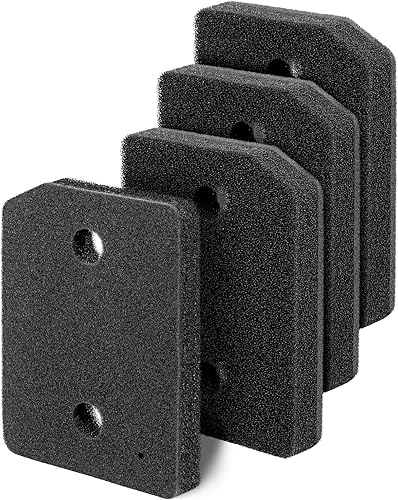 Paquete de 5 filtros de espuma Miele 9164761 de repuesto para todas las secadoras Miele T1 con bomba de calor TMB540WP TKS850WP TKG840WP TKS650WP Paquete de 5 filtros de espuma Miele 9164761 de repuesto para todas las secadoras Miele T1 con bomba de calor TMB540WP TKS850WP TKG840WP TKS650WP