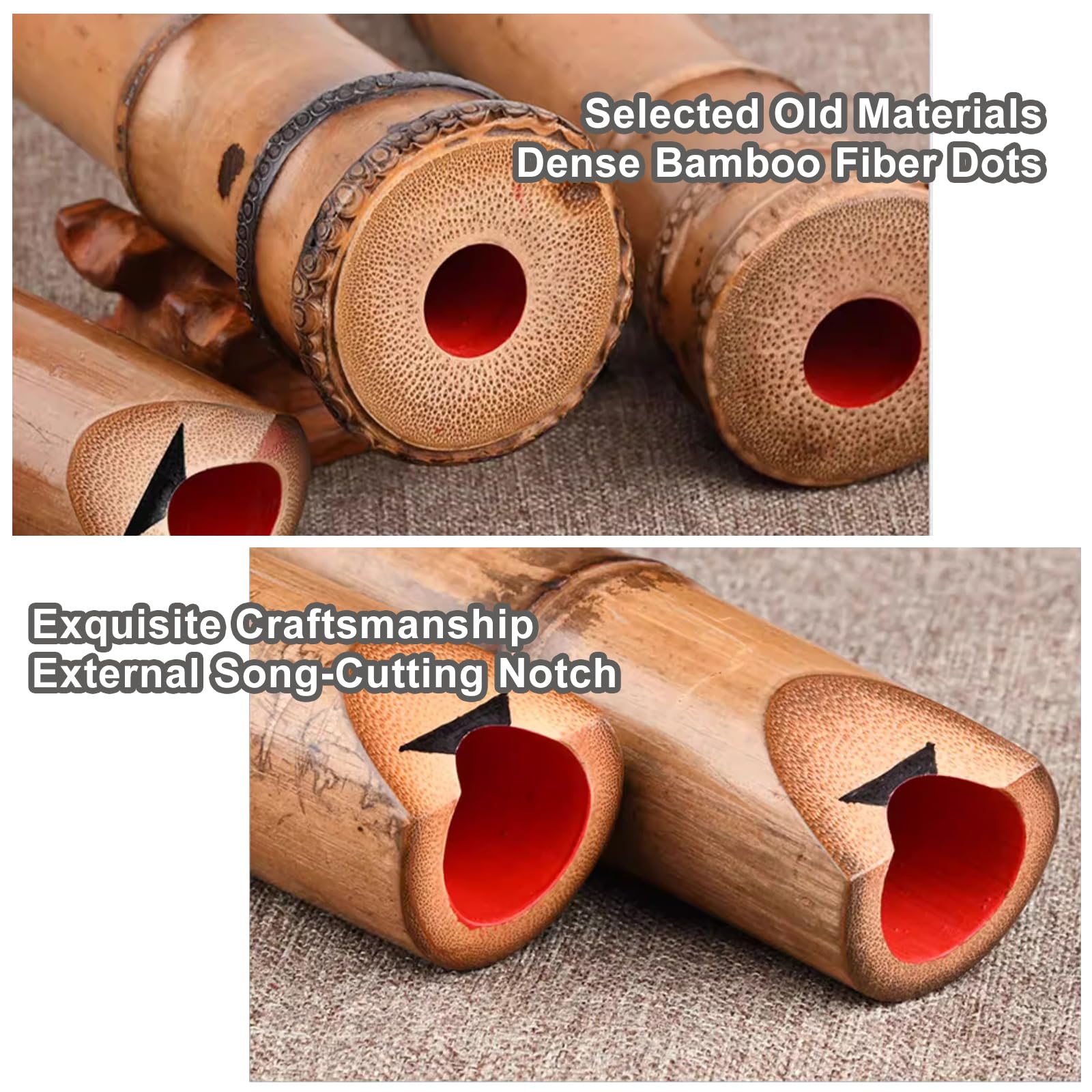 Shakuhachi-Flöte Für Anfänger, Japanische Bambusflöte, Meditationsinstrument, Zen-Flöte, Authentische Bambusflöte Für Meditation, Traditionelle Musik, Interpret Black